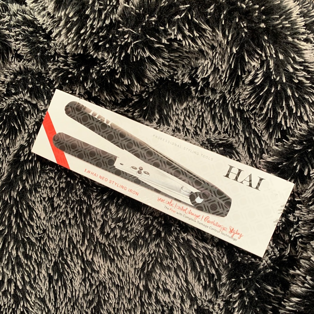 Brand new HAI hair straightener: damage control!!